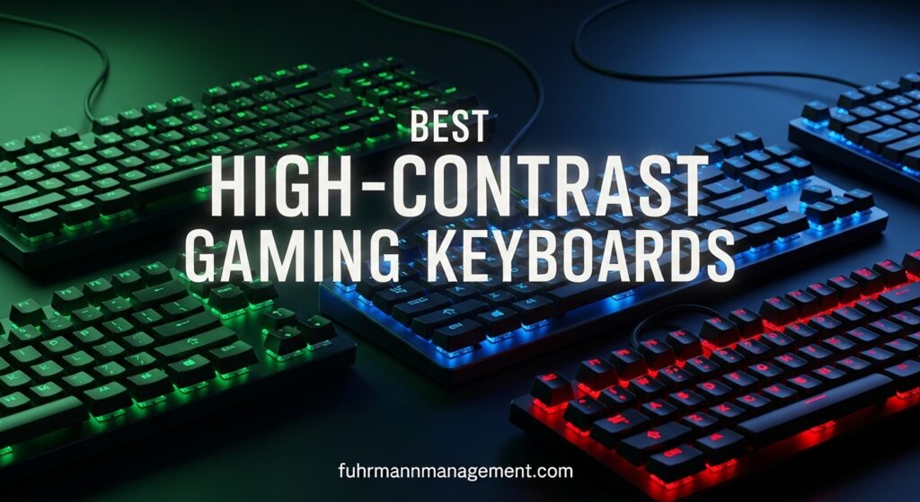 Best High-Contrast Gaming Keyboards