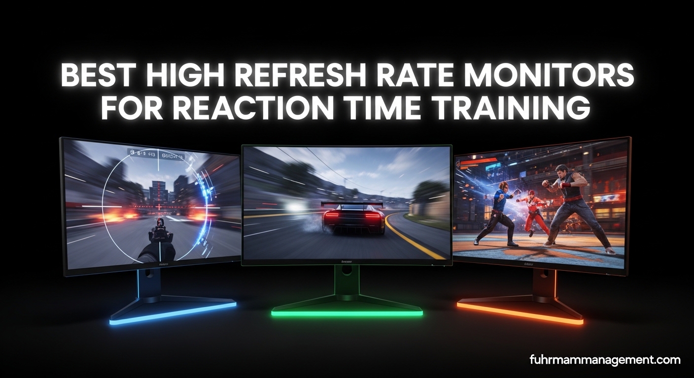 Best High Refresh Rate Monitors for Reaction Time Training