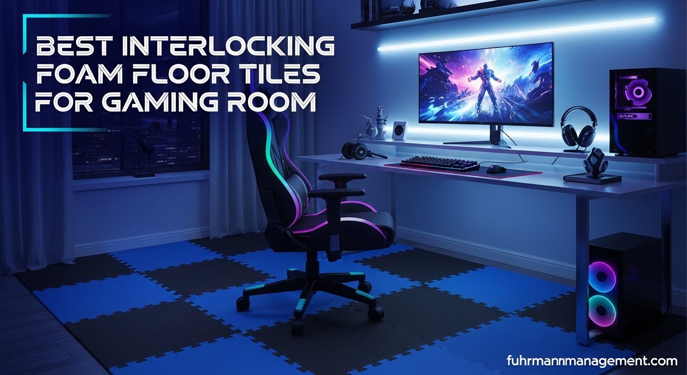 Best Interlocking Foam Floor Tiles for Gaming Room