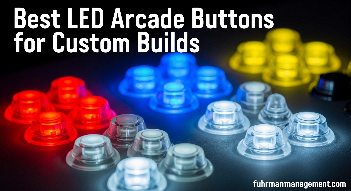 Best LED Arcade Buttons for Custom Builds