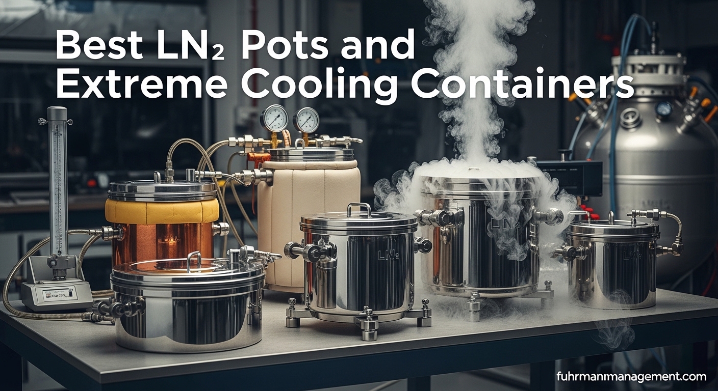 Best LN2 Pots and Extreme Cooling Container