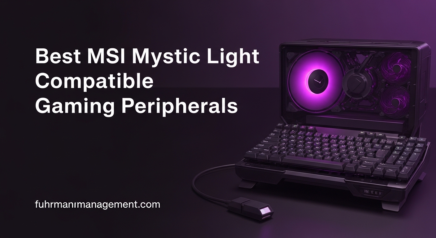 Best MSI Mystic Light Compatible Gaming Peripherals
