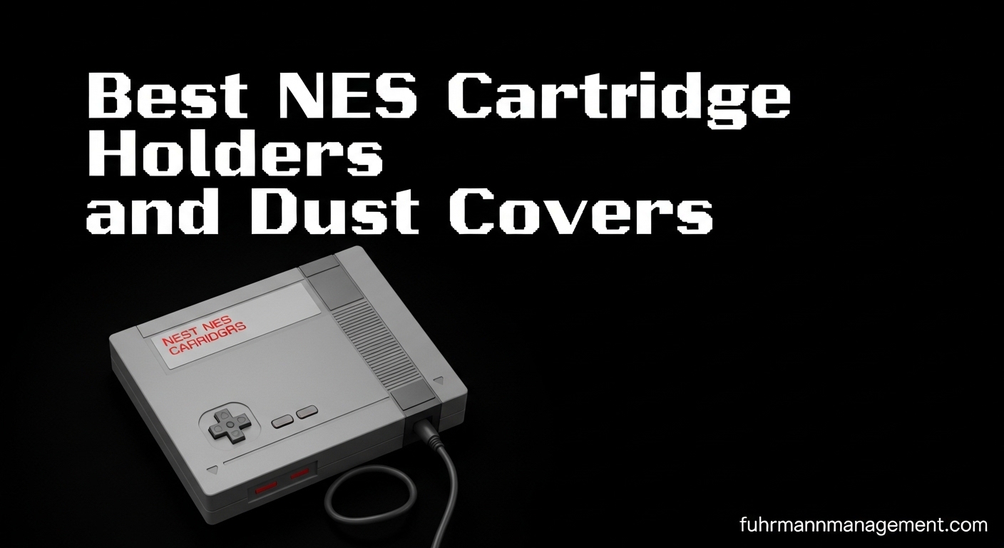 Best NES Cartridge Holders and Dust Cover