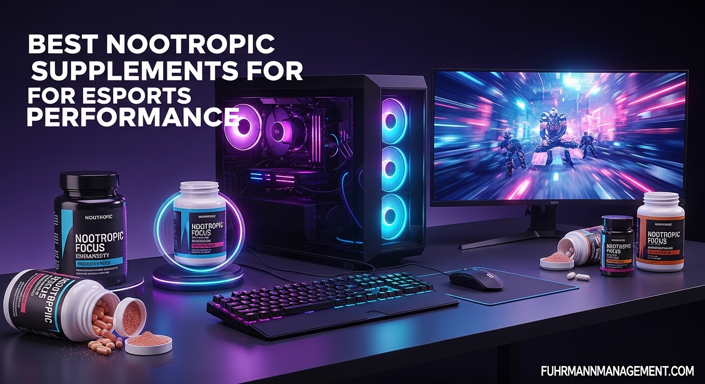 Best Nootropic Supplements for Esports Performance