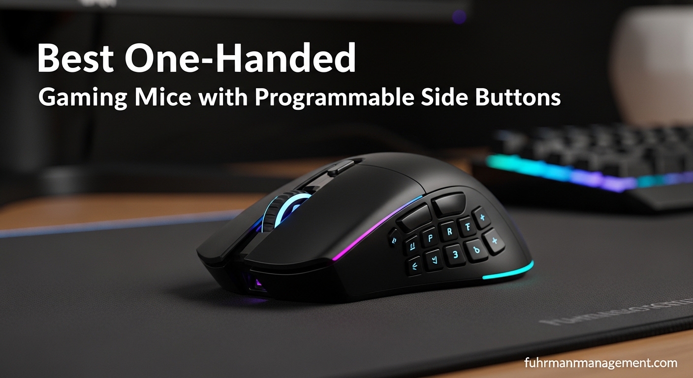 Best One-Handed Gaming Mice with Programmable Side Buttons