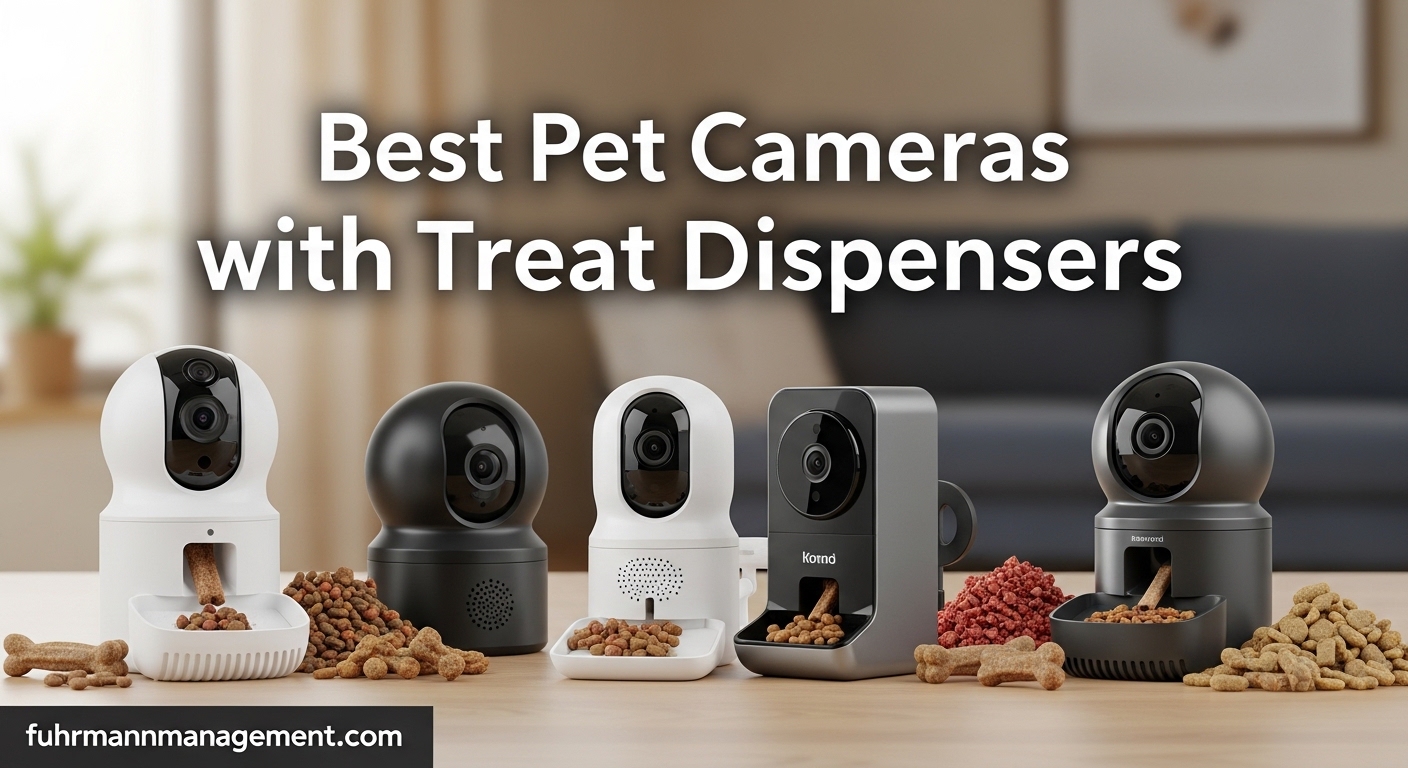 Best Pet Cameras with Treat Dispensers