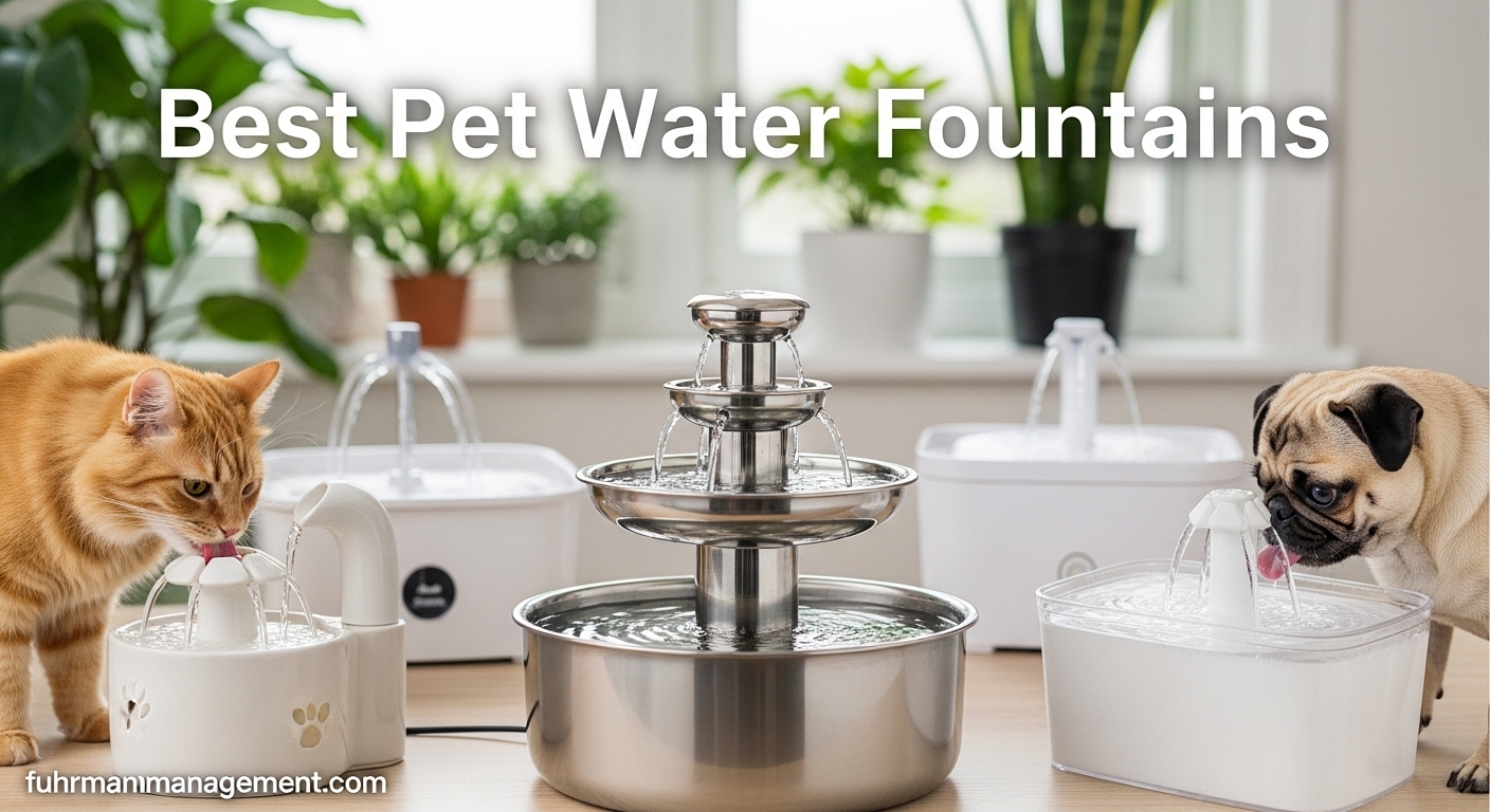 Best Pet Water Fountains