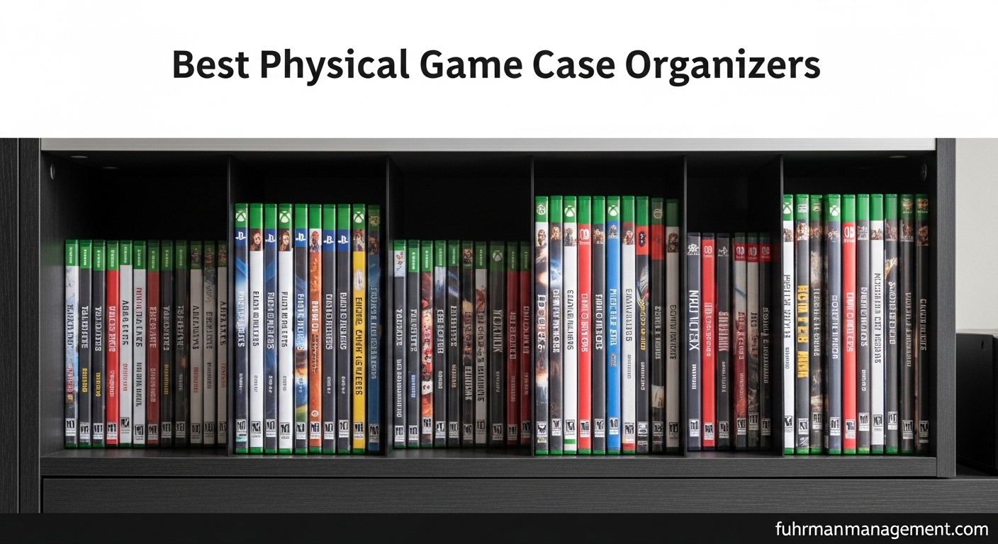 Best Physical Game Case Organizers