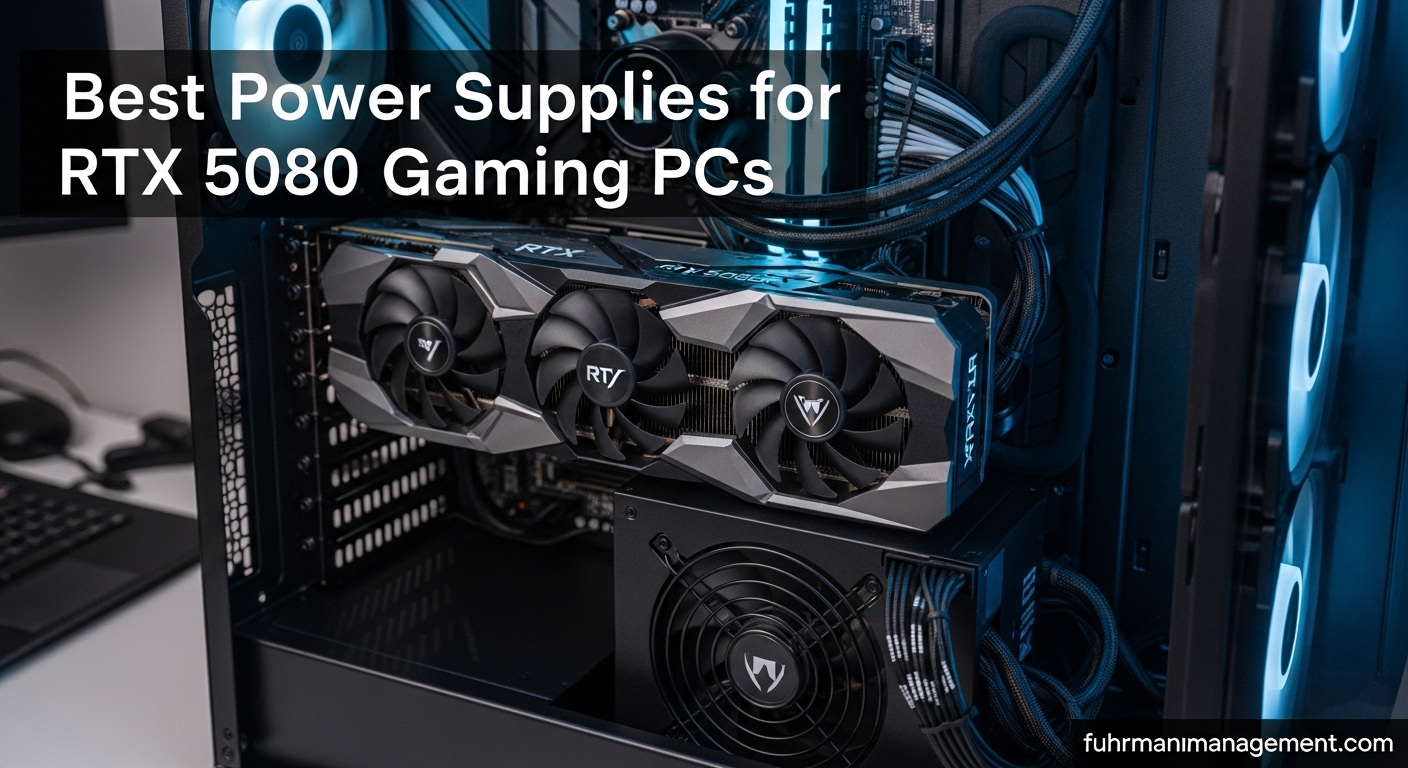 Best Power Supplies for RTX 5080 Gaming PCs