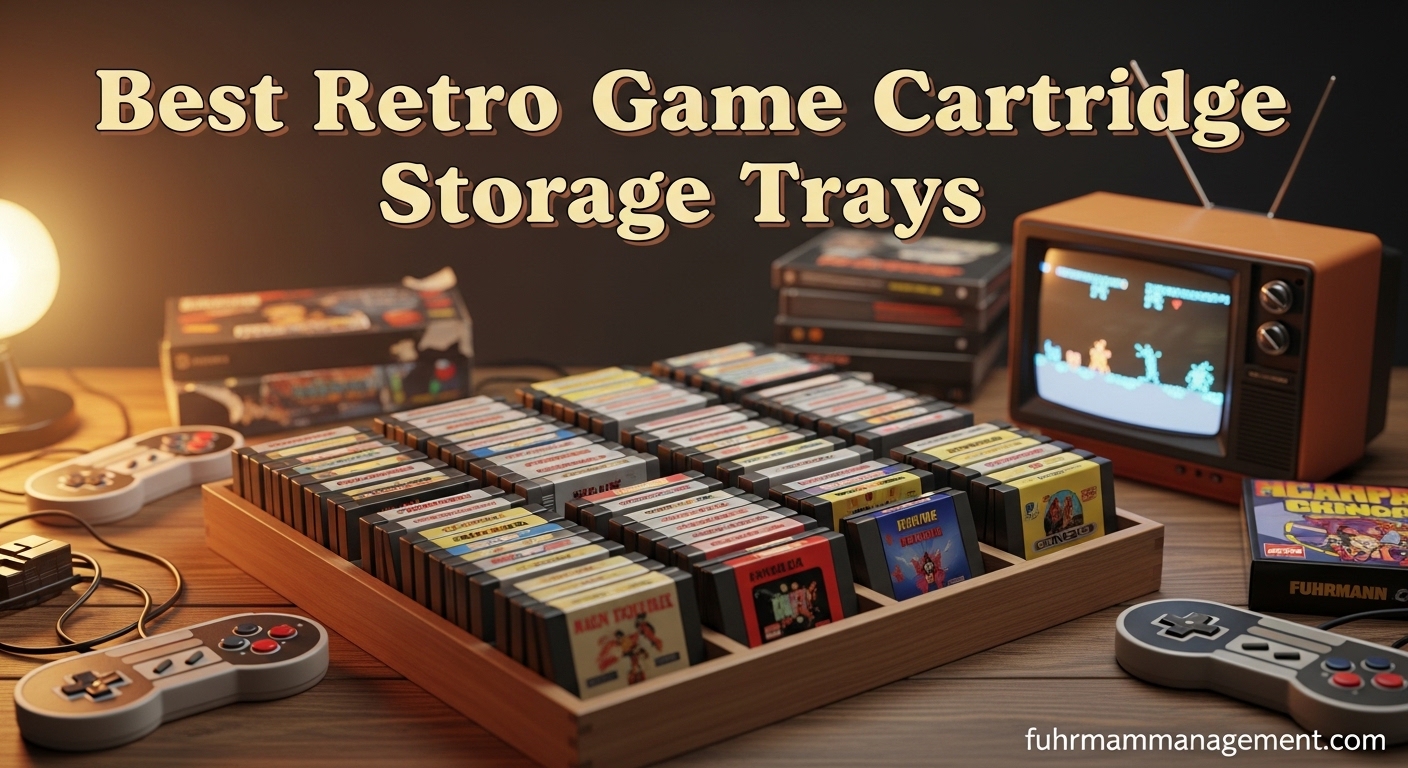 Best Retro Game Cartridge Storage Trays