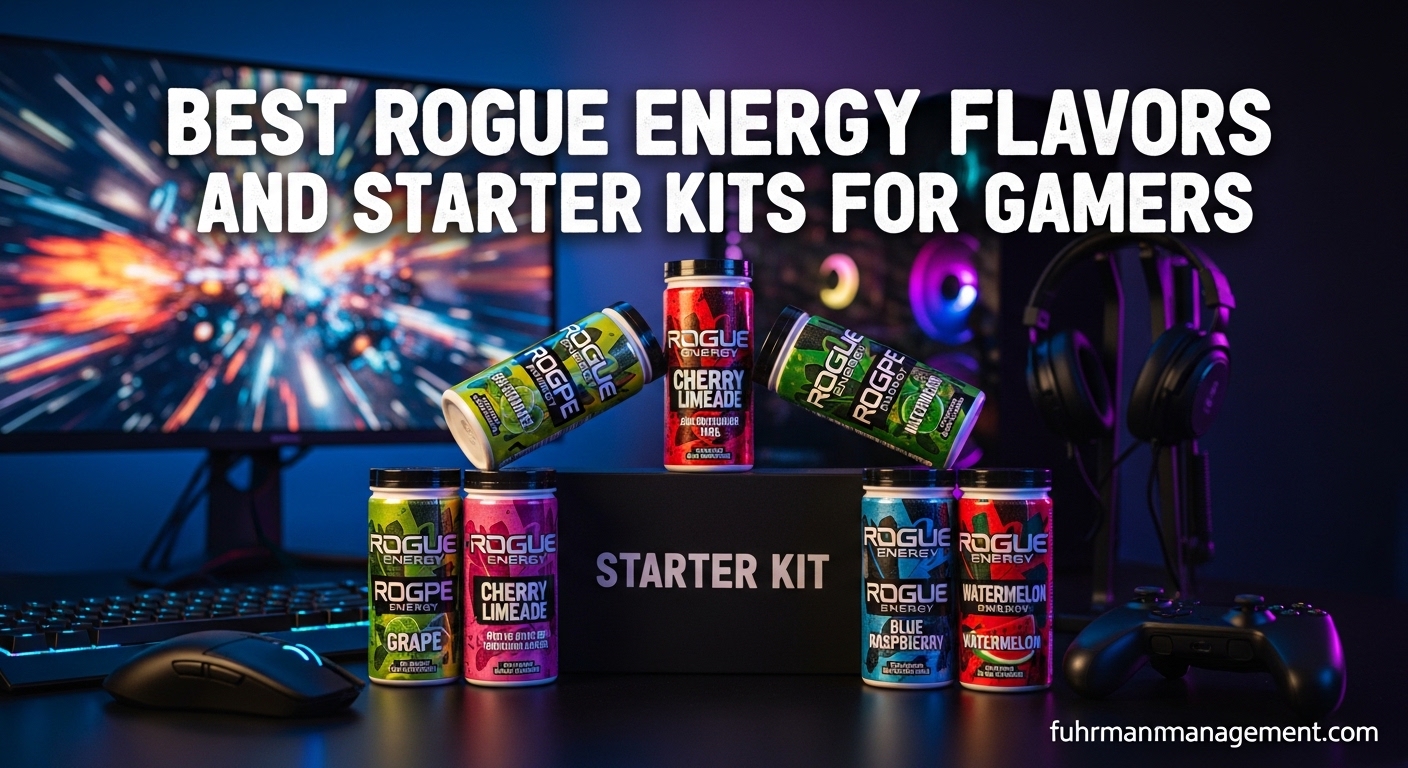 Best Rogue Energy Flavors and Starter Kits for Gamers