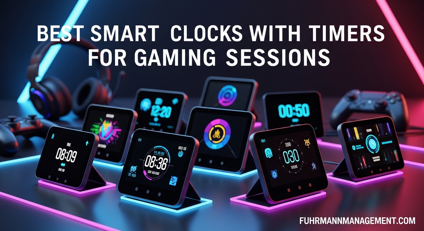 Best Smart Clocks with Timers for Gaming Sessions