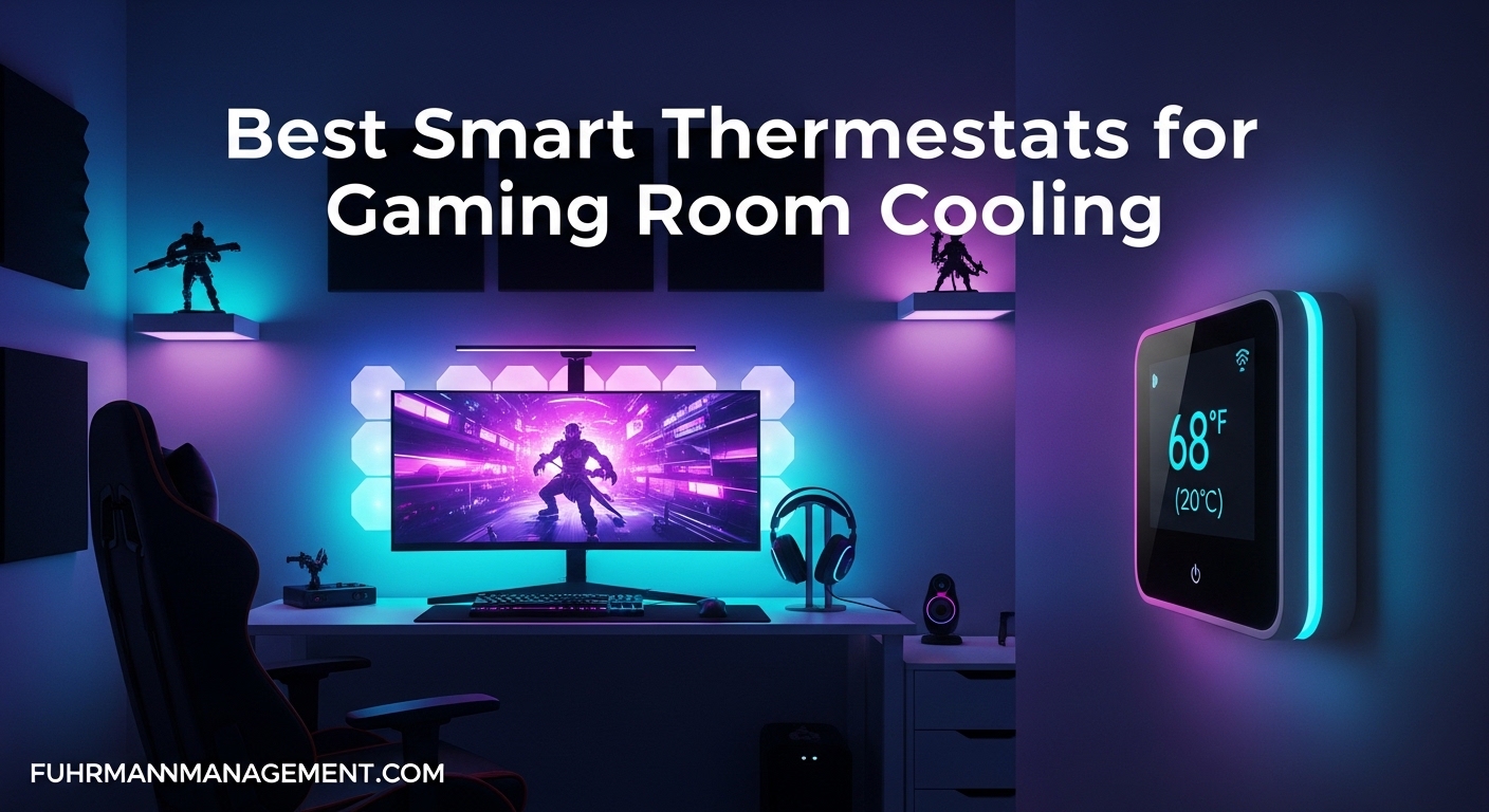 Best Smart Thermostats for Gaming Room Cooling