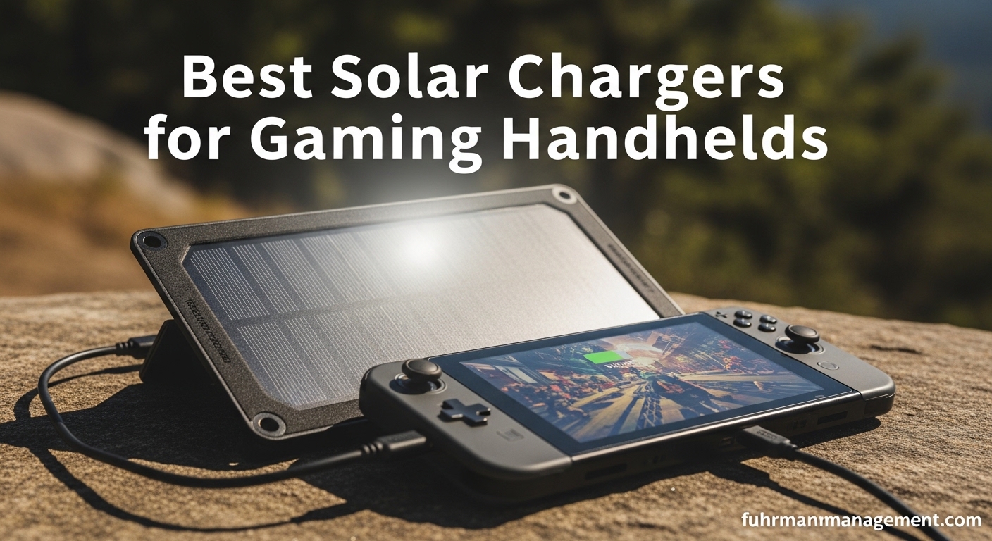 Best Solar Chargers for Gaming Handhelds