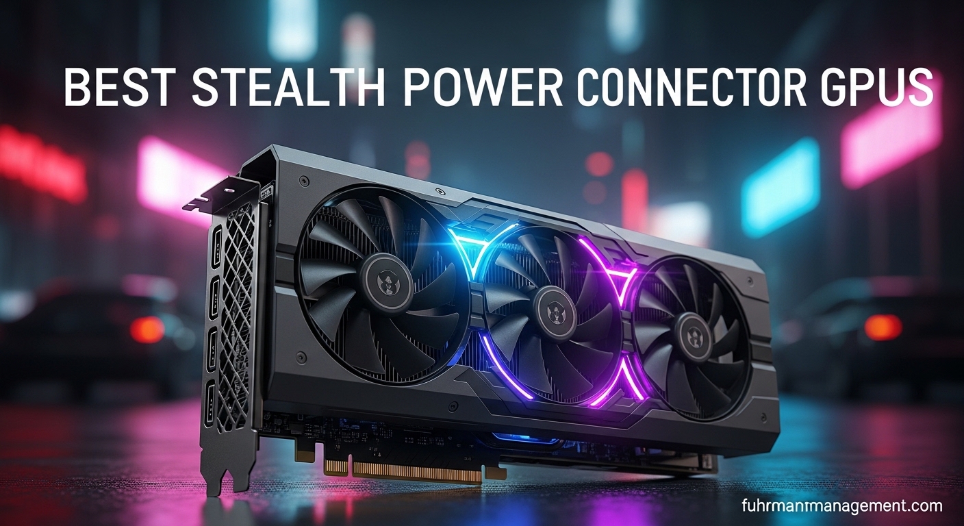 Best Stealth Power Connector GPU