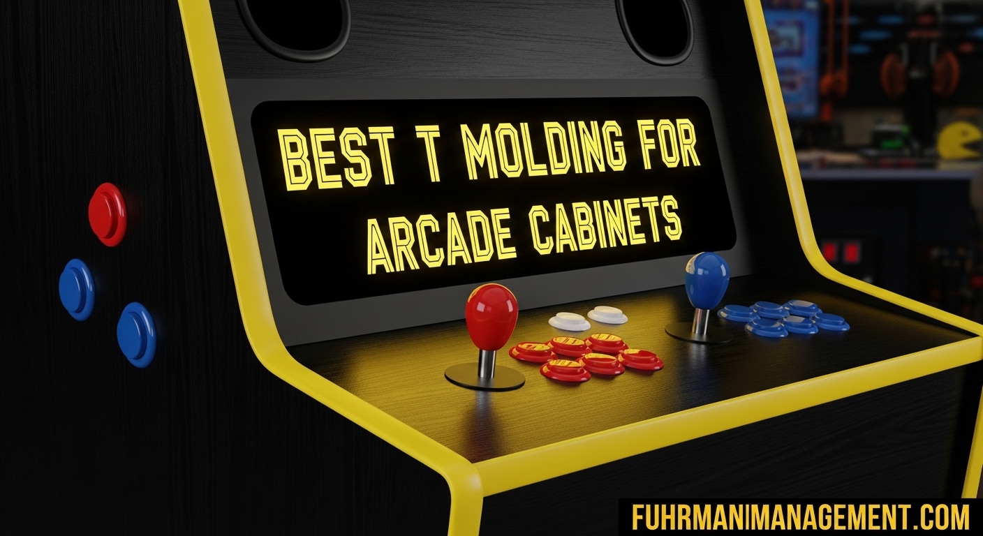 Best T Molding for Arcade Cabinets