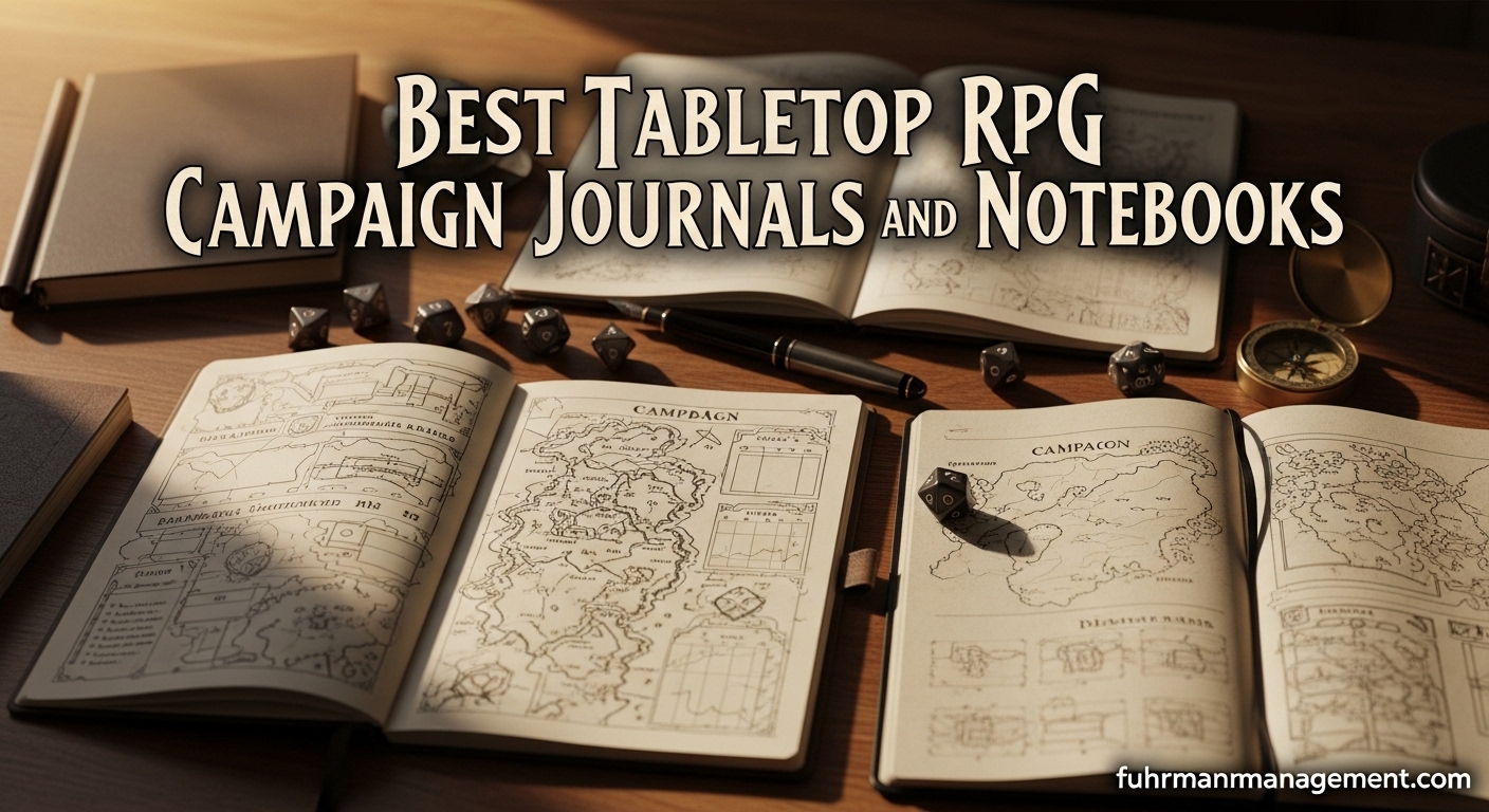 Best Tabletop RPG Campaign Journals and Notebooks