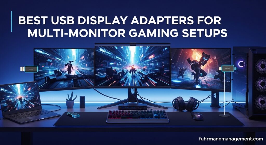 Best USB Display Adapters for Multi-Monitor Gaming Setups