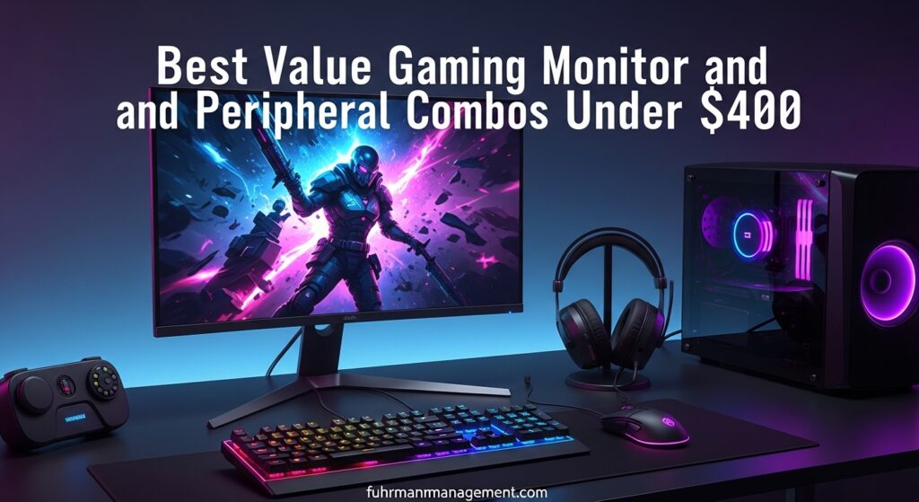 Best Value Gaming Monitor and Peripheral Combos Under $400