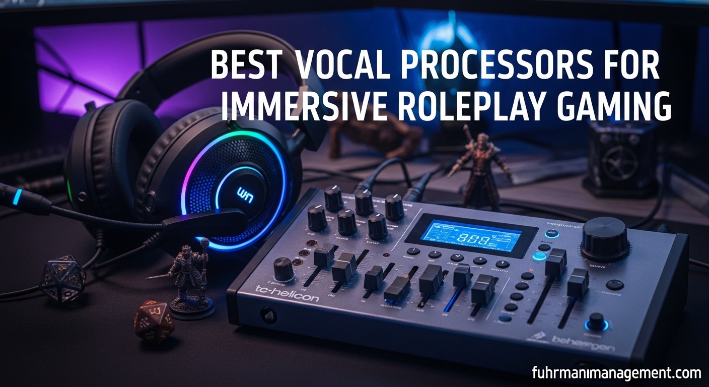 Best Vocal Processors for Immersive Roleplay Gaming