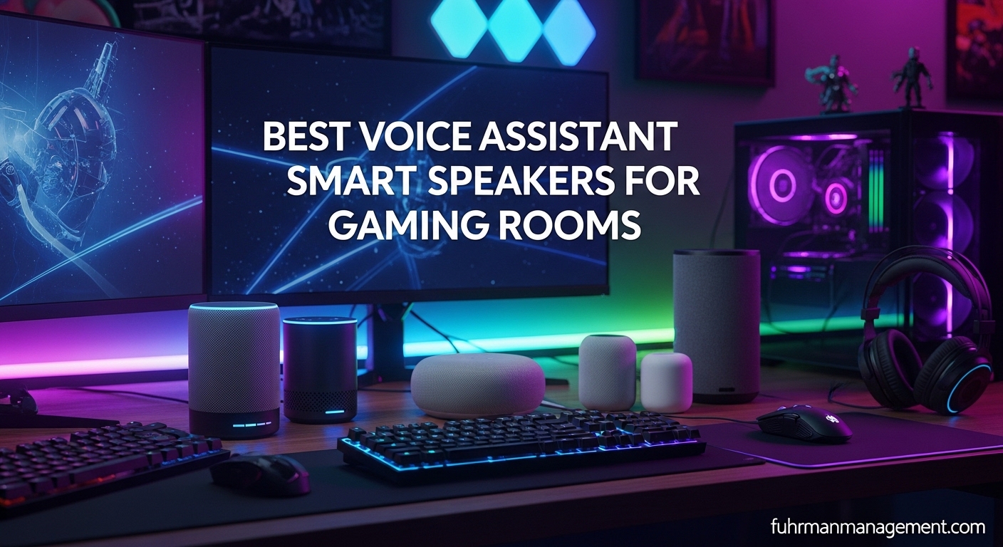 Best Voice Assistant Smart Speakers for Gaming Rooms