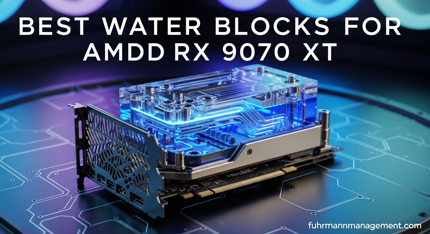 Best Water Blocks for AMD RX 9070 XT