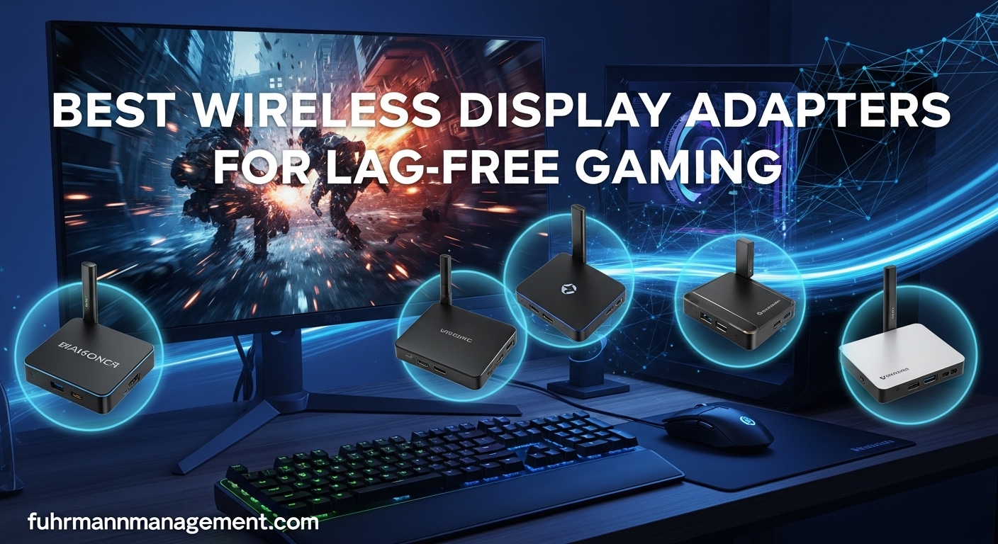 Best Wireless Display Adapters for Lag-Free Gaming