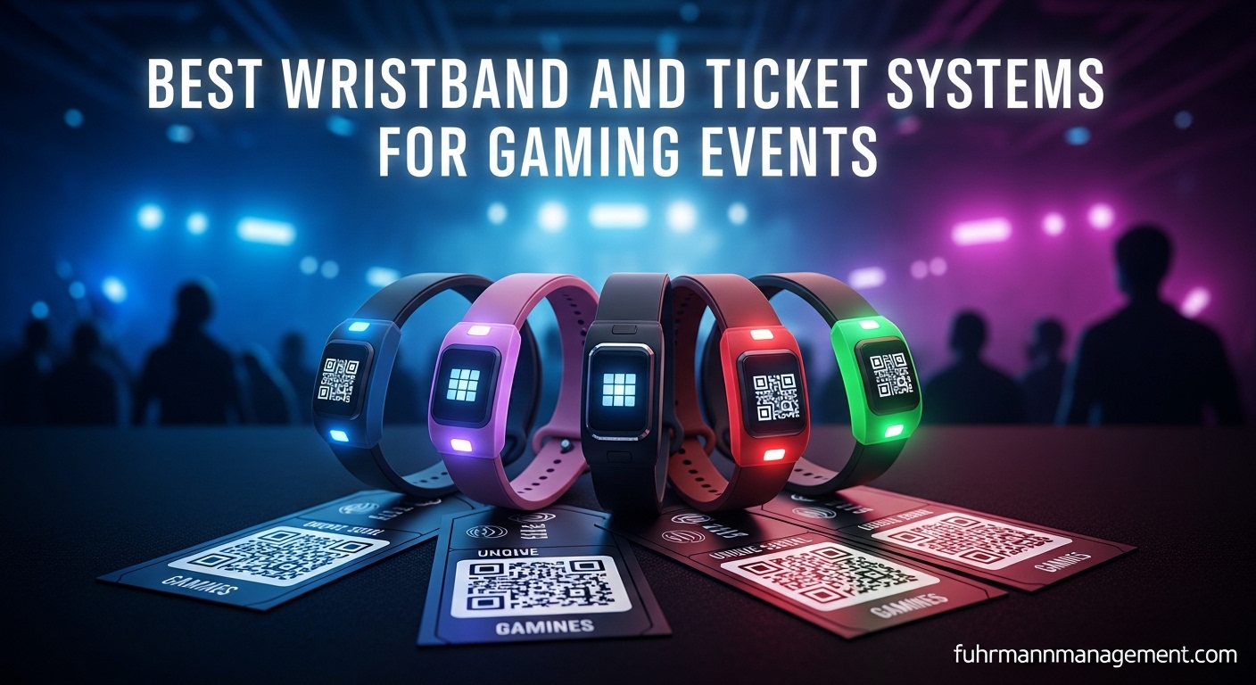 Best Wristband and Ticket Systems for Gaming Events