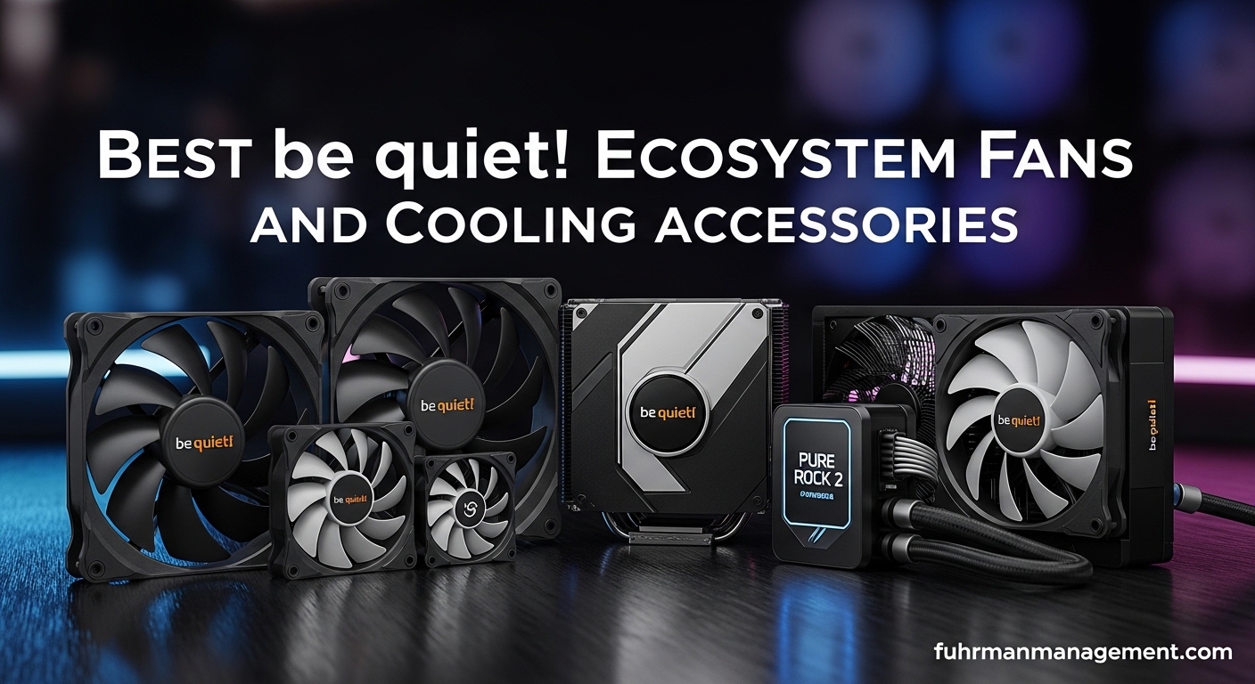Best be quiet! Ecosystem Fans and Cooling Accessories