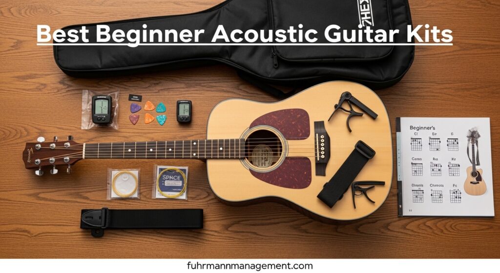 best beginner acoustic guitar kits