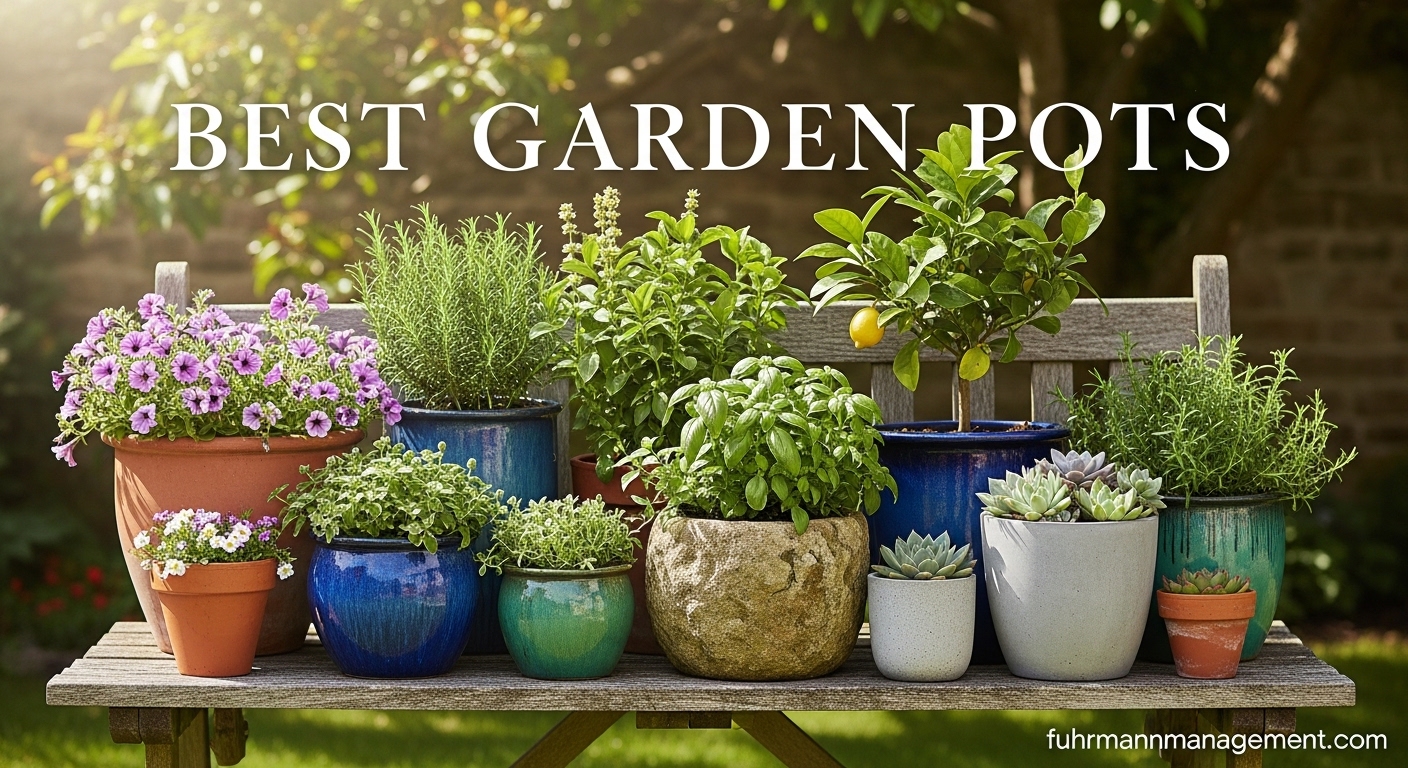 best garden pots
