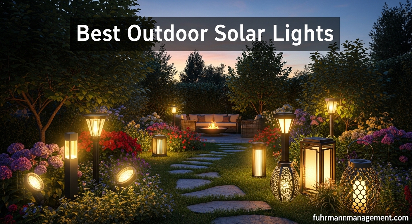 best outdoor solar lights