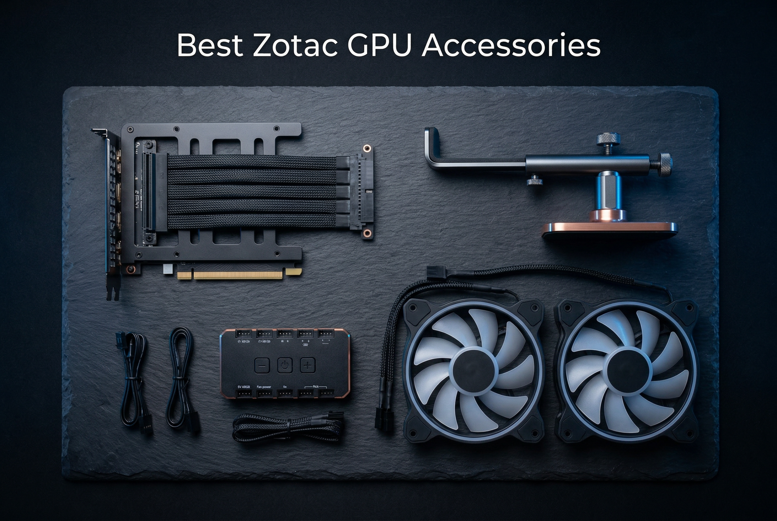 Best Zotac gaming GPU accessories and cooling upgrades