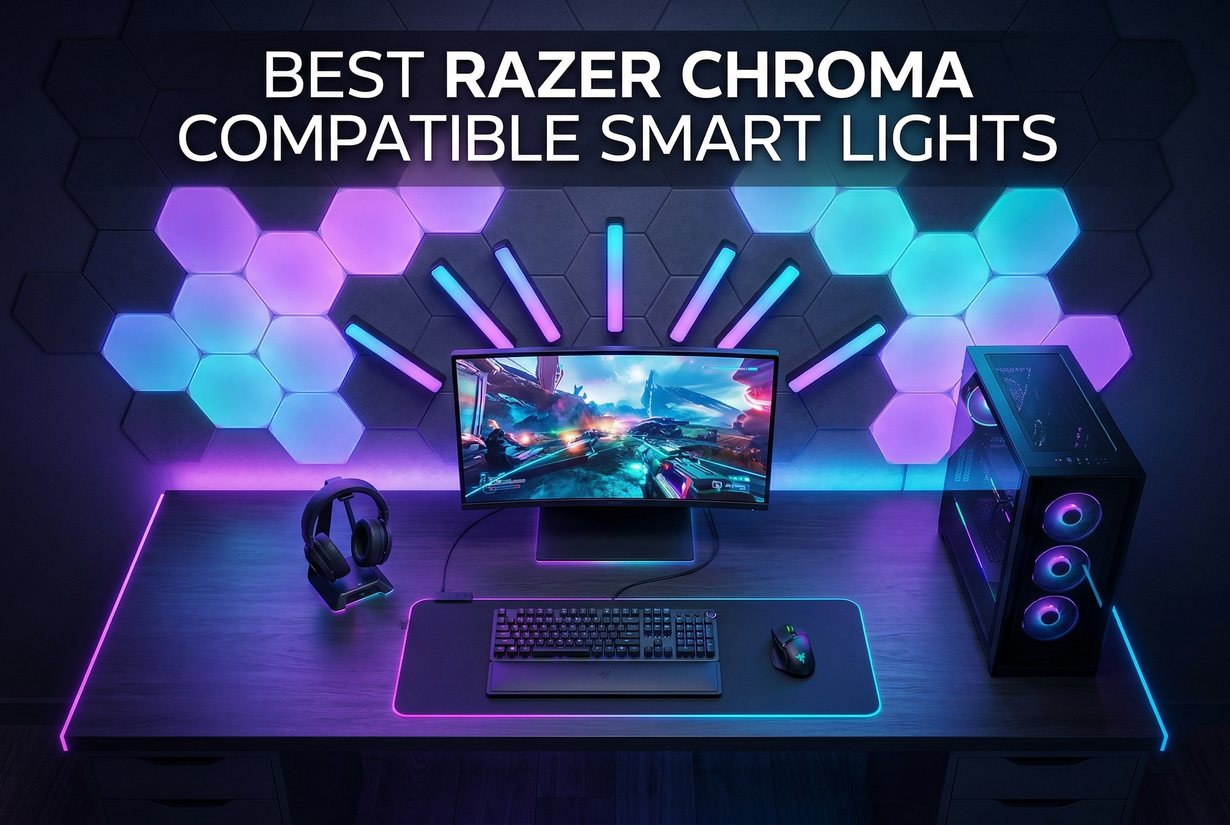 Best Razer Chroma compatible smart lights for unified RGB