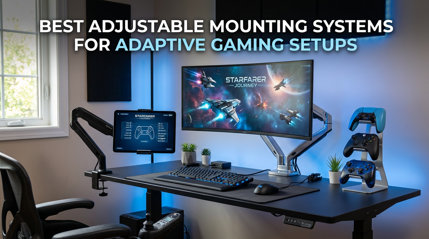 Best adjustable mounting systems for adaptive gaming setups