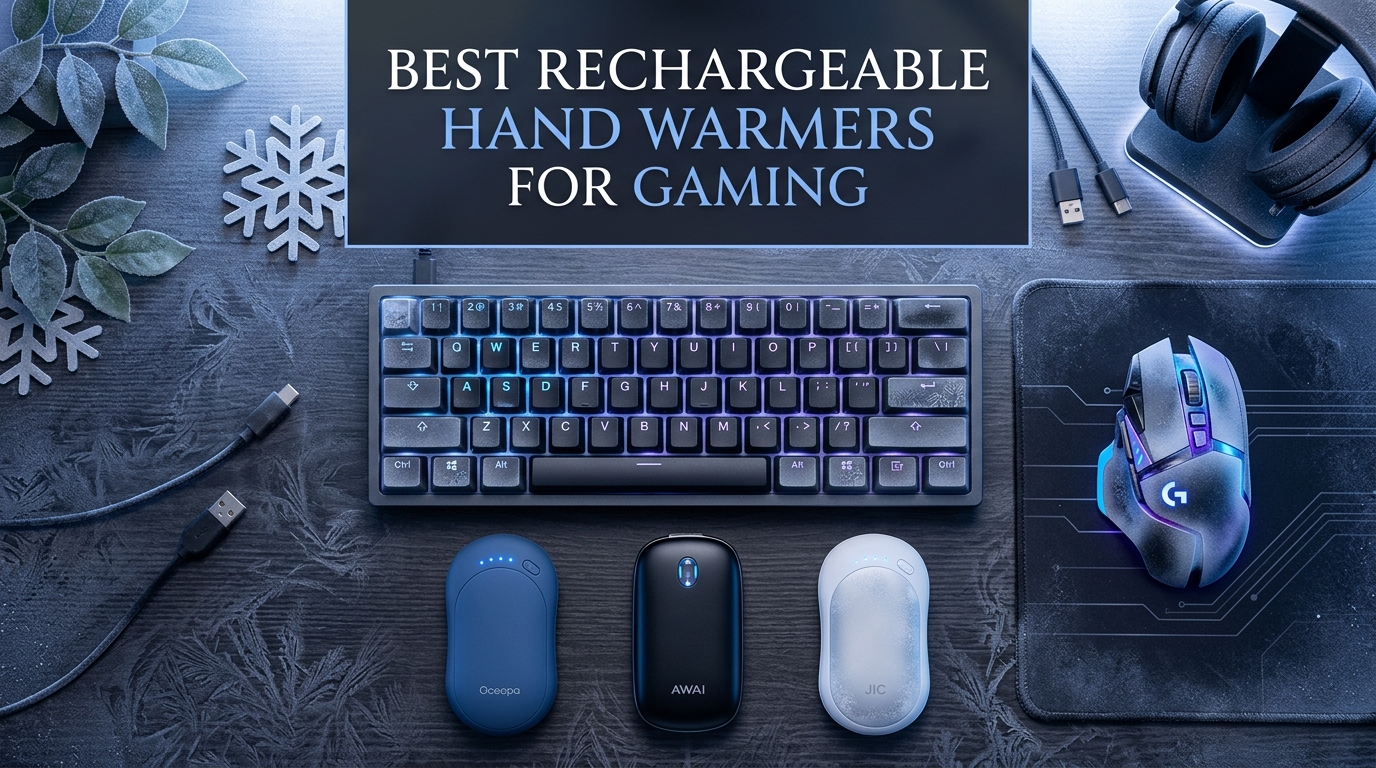 Best rechargeable hand warmers for winter gaming sessions