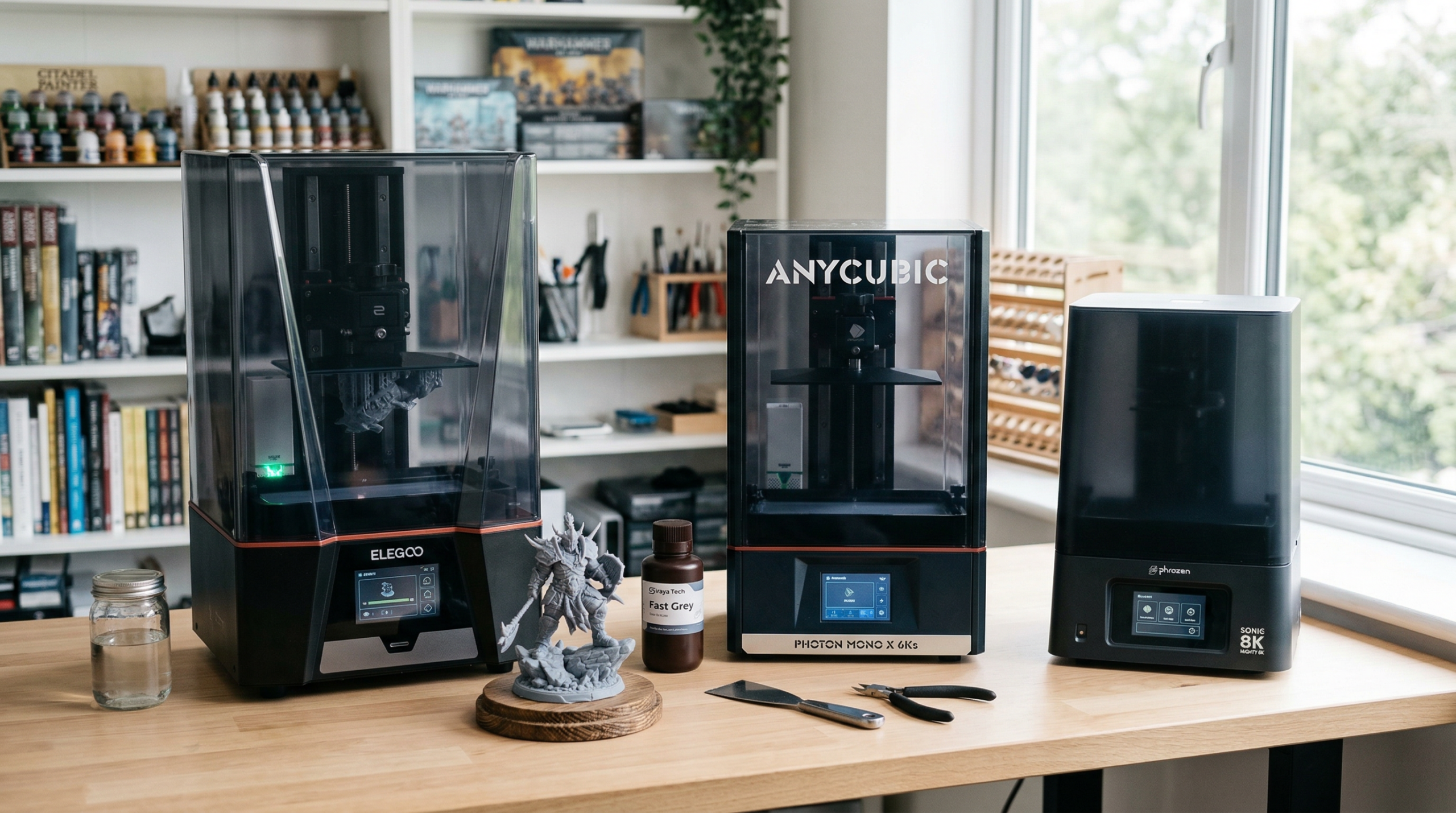 Best resin 3D printers for tabletop gaming figures