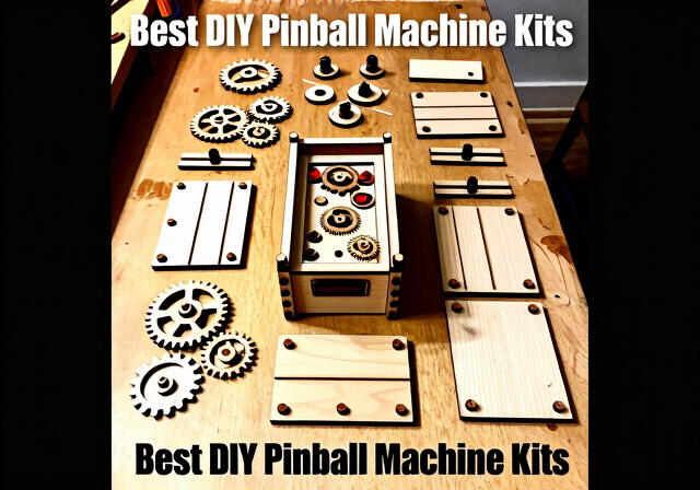 Best DIY pinball machine kits and parts
