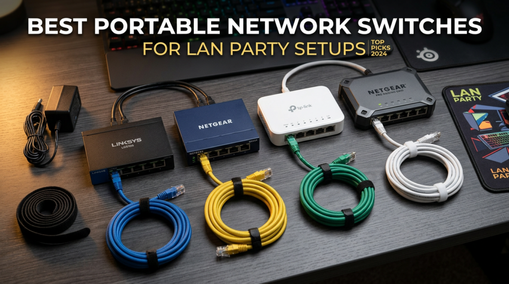 Best portable network switches for LAN party setups