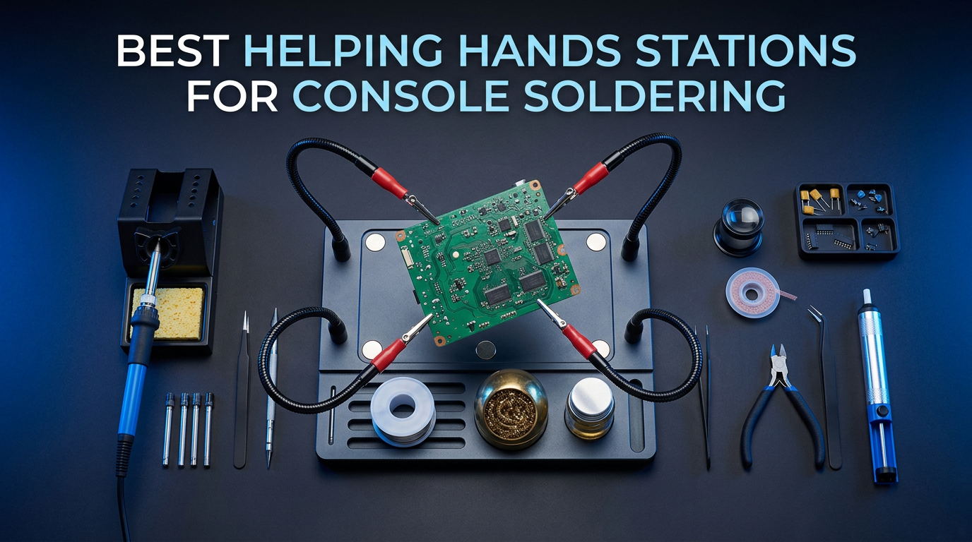 Best helping hands stations for console soldering