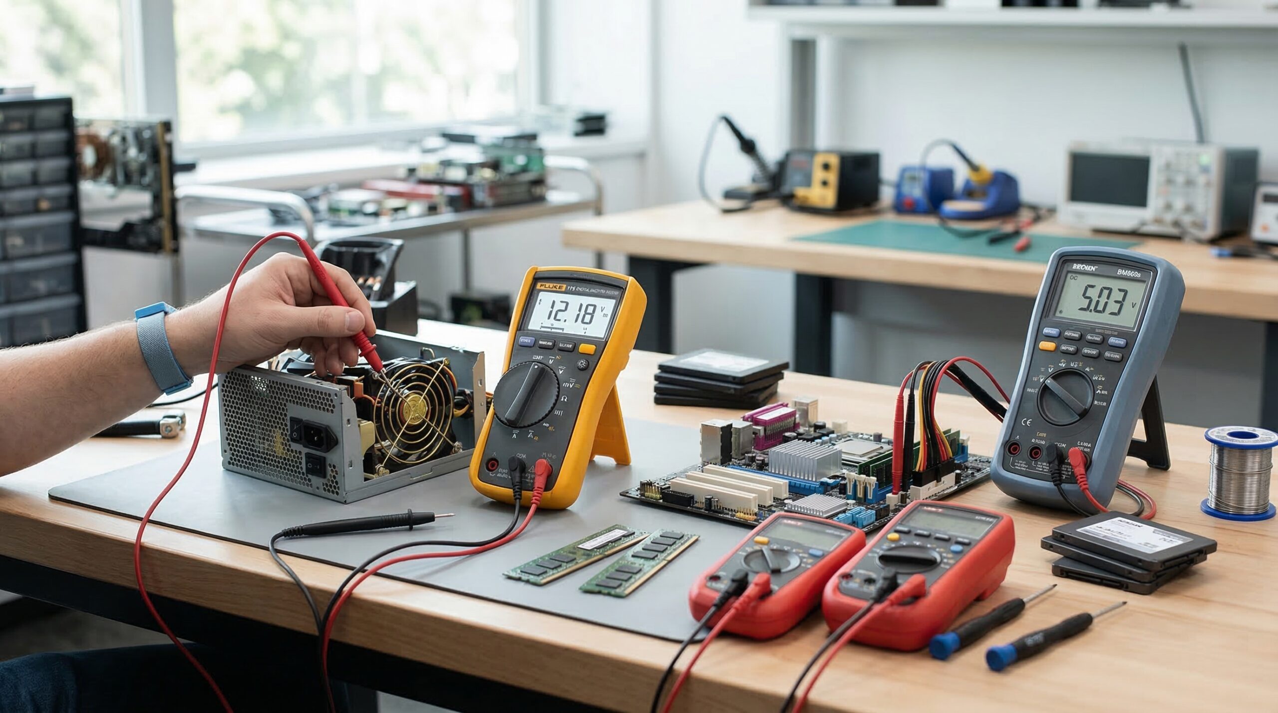 Best digital multimeters for PC voltage and power troubleshooting