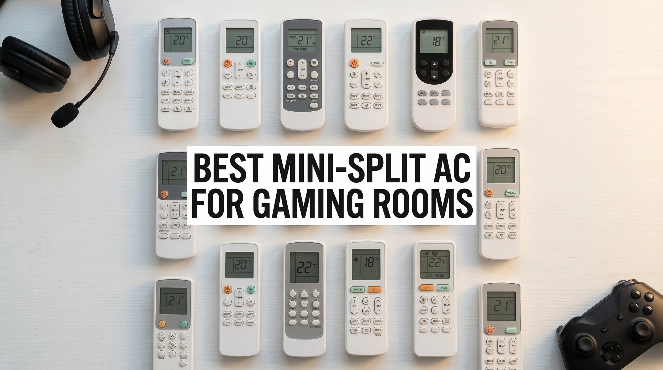 Best mini-split AC systems for garage gaming rooms
