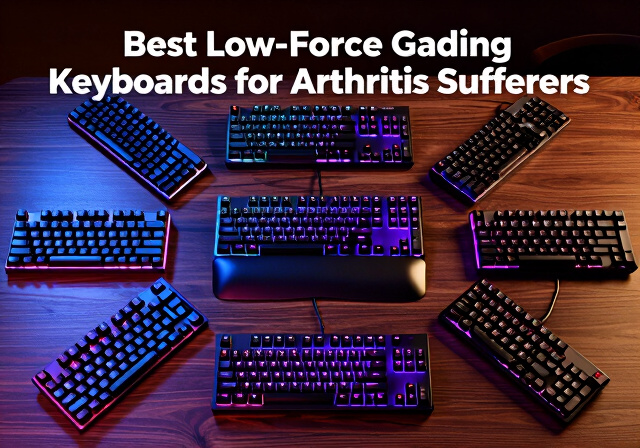 Best low-force gaming keyboards for arthritis sufferers