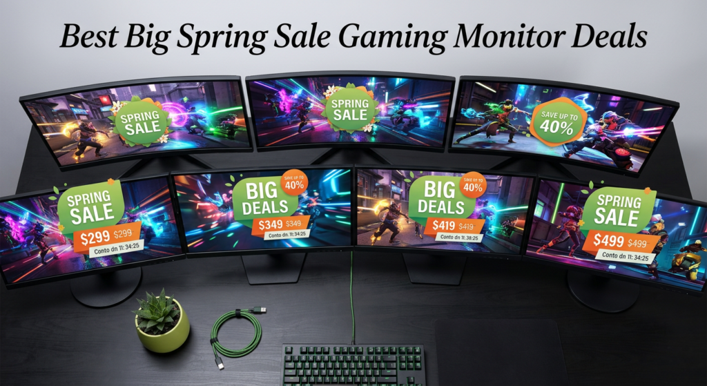 10 Best Big Spring Sale Gaming Monitor Deals March 2026 On Amazon Featured 1024x559 