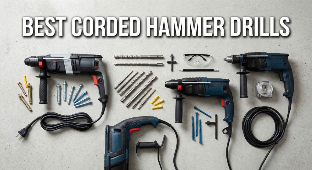 best corded hammer drills