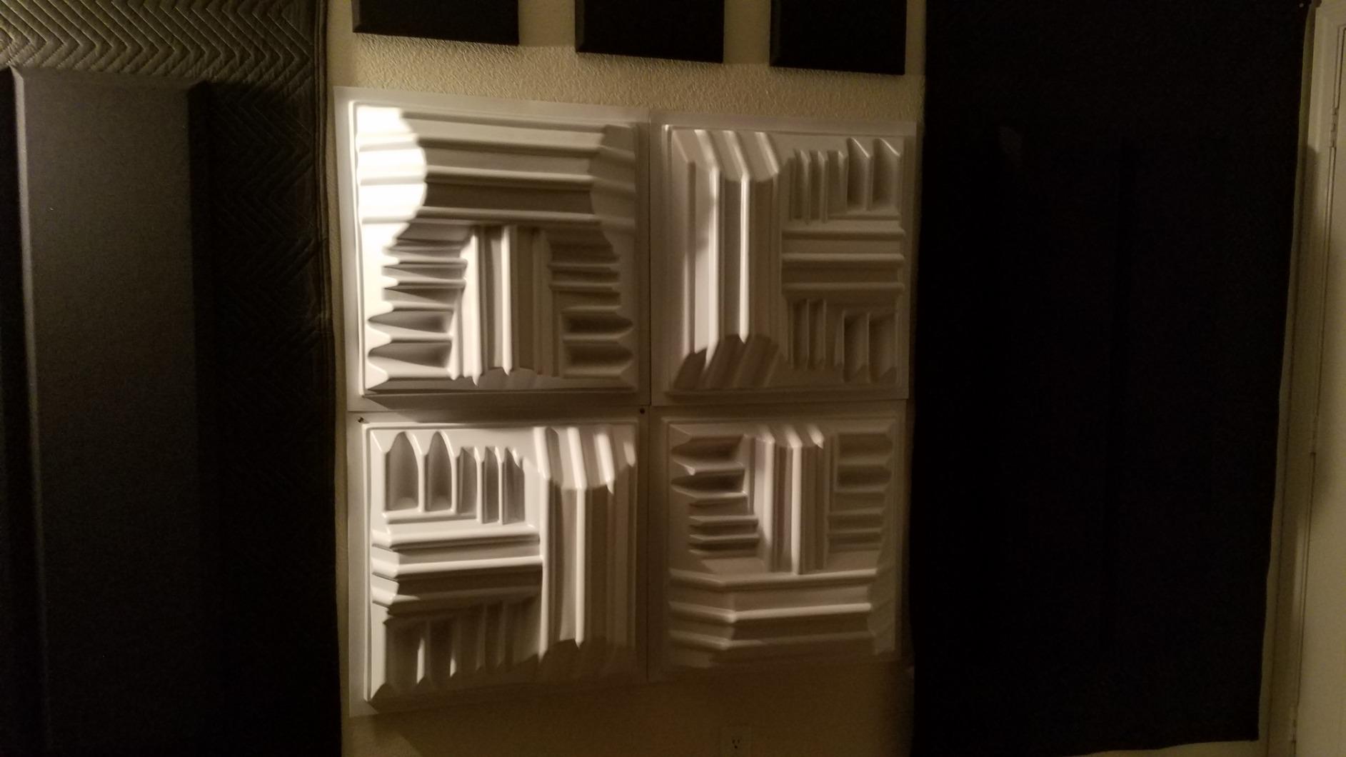Auralex Acoustics T'Fusor 3D Sound Diffusor, 5.5