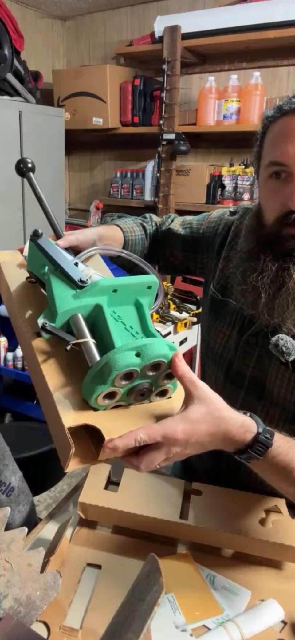 Redding T-7 Turret Reloading Press with Smart Primer Arm - Strong Powerful Versatile Turret Press - Accepts All Standard 7/8