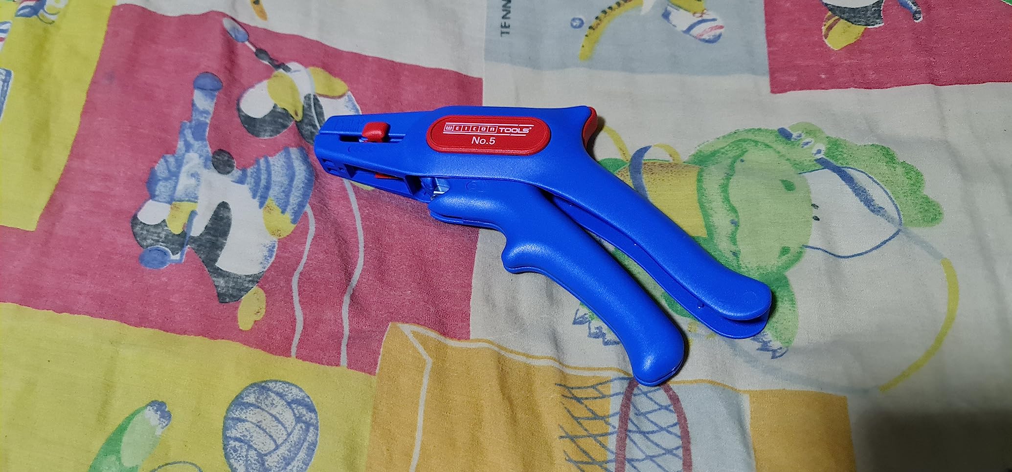 WEICON TOOLS Wire Stripper No. 5, automatic wire stripper 0.2-6 mm², wire stripper with side cutter up to 2 mm customer photo 2