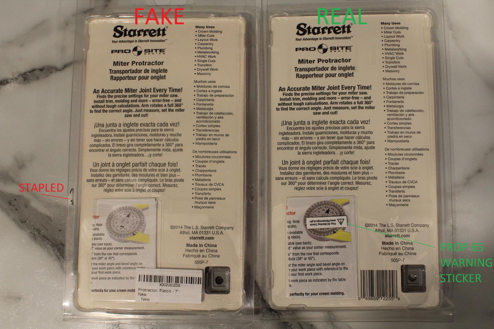 Starrett ProSite Miter Protractor Angle Finder with Two Laser Engraved Scales - Ideal for Carpenters, Plumbers, and DIY Home Improvement - 7