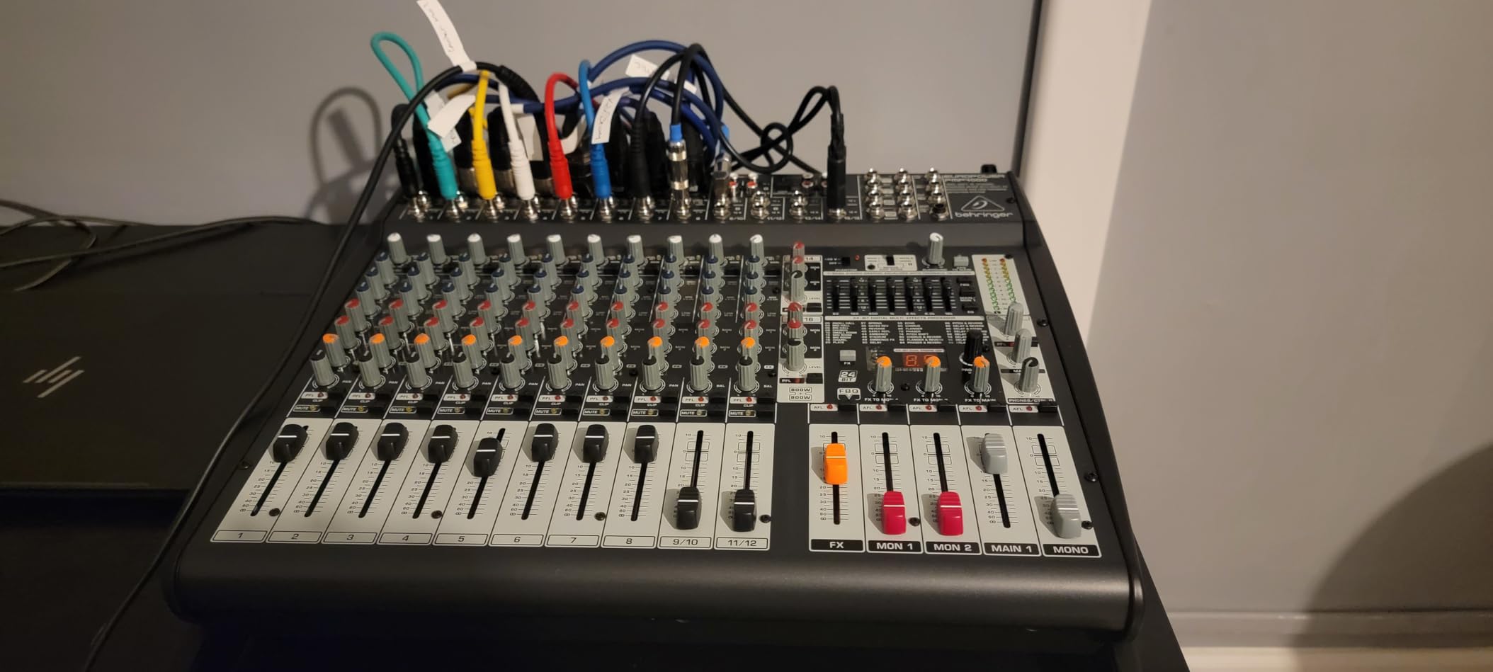 Behringer Europower PMP4000 Powered Mixer - 16 Channels, 1600 Watts customer photo 4